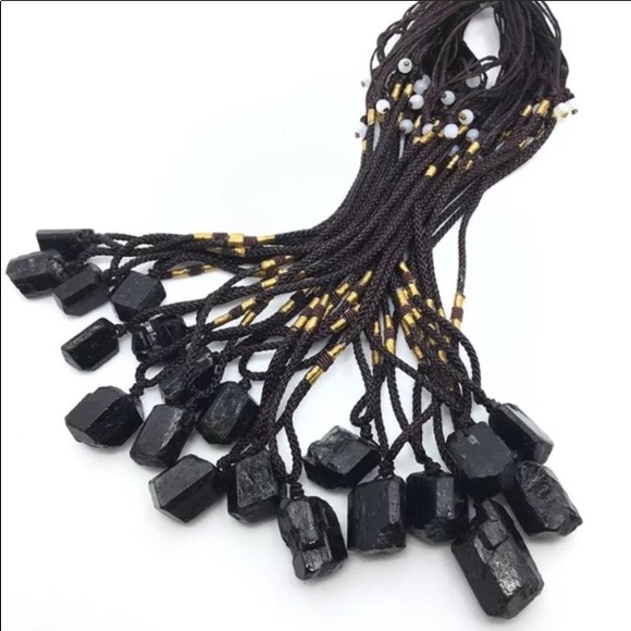 Black Tourmaline Necklace - Picture 2 of 3
